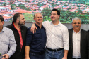 Governador Carlos Massa Ratinho Junior se reúne em Irati com os prefeitos do Centro-Sul do Paraná, e repassa recursos para investimentos em diversos municípios da região. O secretário do Desenvolvimento Urbano e Obras Públicas, João Carlos Ortega, também participa do encontro. - Irati, 07/06/2019 - Foto: Geraldo Bubniak/ANPr