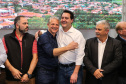 Governador Carlos Massa Ratinho Junior se reúne em Irati com os prefeitos do Centro-Sul do Paraná, e repassa recursos para investimentos em diversos municípios da região. O secretário do Desenvolvimento Urbano e Obras Públicas, João Carlos Ortega, também participa do encontro. - Irati, 07/06/2019 - Foto: Geraldo Bubniak/ANPr