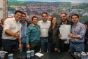 Governador Carlos Massa Ratinho Junior se reúne em Irati com os prefeitos do Centro-Sul do Paraná, e repassa recursos para investimentos em diversos municípios da região. O secretário do Desenvolvimento Urbano e Obras Públicas, João Carlos Ortega, também participa do encontro. - Irati, 07/06/2019 - Foto: Geraldo NBubniak/ANPr