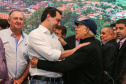 Governador Carlos Massa Ratinho Junior se reúne em Irati com os prefeitos do Centro-Sul do Paraná, e repassa recursos para investimentos em diversos municípios da região. O secretário do Desenvolvimento Urbano e Obras Públicas, João Carlos Ortega, também participa do encontro. - Irati, 07/06/2019 - Foto: Geraldo NBubniak/ANPr