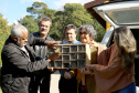 A Secretaria de Estado do Desenvolvimento Sustentável e do Turismo e o Instituto Ambiental do Paraná (IAP) realizaram nesta segunda-feira (10) a soltura de 30 aves apreendidas em operações de fiscalização. A soltura aconteceu no Criadouro Conservacionista Onça-Pintada, em Campina Grande do Sul, na Grande Curitiba. Ação integra as comemorações do Dia Internacional do Meio Ambiente. Foto: Jaelson Lucas/ANPr