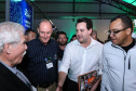 O governador Carlos Massa Ratinho Junior esteve nesta quarta-feira (12) na Digital Agro 2019, em Carambeí, nos Campos Gerais. O evento apresenta e discute as principais novidades tecnológicas para o agronegócio, como a digitalização do campo, automação, robótica, internet das coisas e Big Data. Foto: Rodrigo Felix Leal/ANPr