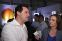 O governador Carlos Massa Ratinho Junior esteve nesta quarta-feira (12) na Digital Agro 2019, em Carambeí, nos Campos Gerais. O evento apresenta e discute as principais novidades tecnológicas para o agronegócio, como a digitalização do campo, automação, robótica, internet das coisas e Big Data. Foto: Rodrigo Felix Leal/ANPr