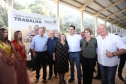 Governador Carlos Massa Ratinho Junior, durante solenidade realizada no município de Quitandinha, na Região Metropolitana de Curitiba, entregou títulos de regularização fundiária para 59 pequenos produtores rurais e confirmou recursos para a prefeitura adquirir equipamento rodoviário e veículo para uso na administração - Quitandinha, 13/06/2019 - Foto: José Fernando Ogura/ANPr