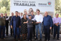 Governador Carlos Massa Ratinho Junior, durante solenidade realizada no município de Quitandinha, na Região Metropolitana de Curitiba, entregou títulos de regularização fundiária para 59 pequenos produtores rurais e confirmou recursos para a prefeitura adquirir equipamento rodoviário e veículo para uso na administração - Quitandinha, 13/06/2019 - Foto: José Fernando Ogura/ANPr
