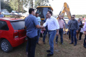 Governador Carlos Massa Ratinho Junior, durante solenidade realizada no município de Quitandinha, na Região Metropolitana de Curitiba, entregou títulos de regularização fundiária para 59 pequenos produtores rurais e confirmou recursos para a prefeitura adquirir equipamento rodoviário e veículo para uso na administração - Quitandinha, 13/06/2019 - Foto: José Fernando Ogura/ANPr
