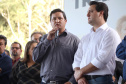 Governador Carlos Massa Ratinho Junior, durante solenidade realizada no município de Quitandinha, na Região Metropolitana de Curitiba, entregou títulos de regularização fundiária para 59 pequenos produtores rurais e confirmou recursos para a prefeitura adquirir equipamento rodoviário e veículo para uso na administração - Quitandinha, 13/06/2019 - Foto: José Fernando Ogura/ANPr