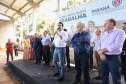 Governador Carlos Massa Ratinho Junior, durante solenidade realizada no município de Quitandinha, na Região Metropolitana de Curitiba, entregou títulos de regularização fundiária para 59 pequenos produtores rurais e confirmou recursos para a prefeitura adquirir equipamento rodoviário e veículo para uso na administração - Quitandinha, 13/06/2019 - Foto: José Fernando Ogura/ANPr
