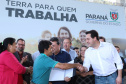 Governador Carlos Massa Ratinho Junior, durante solenidade realizada no município de Quitandinha, na Região Metropolitana de Curitiba, entregou títulos de regularização fundiária para 59 pequenos produtores rurais e confirmou recursos para a prefeitura adquirir equipamento rodoviário e veículo para uso na administração - Quitandinha, 13/06/2019 - Foto: Rodrigo Félix Leal/ANPr
