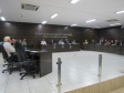 A nova captação de água no Rio São José em Cascavel foi tema de audiência pública na tarde de quinta-feira (13), na Câmara de Vereadores, com a participação do gerente geral da Sanepar, Renato Mayer Bueno. O evento foi proposto pelas comissões de Direito do Consumidor (CDC) e de Meio Ambiente (CMA) da Câmara.  -  Cascavel, 13/06/2019  -  Foto: Divulgação Sanepar