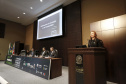 Simpósio: Ética, Probidade e Integridade. N/F: Letícia Sugai Rocha, diretora do IPACOM e consultora em Compliance.Curitiba, 14-06-19.Foto: Arnaldo Alves / ANPr.