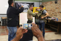 A Polícia Civil do Paraná promoveu na sexta-feira (14) a primeira edição do Curso de Orientação à Imprensa em Áreas de Conflito Armado, em Curitiba. Noções básicas sobre procedimentos policiais em locais de crime, atendimento pré-hospitalar de combate e instrução de tiro foram algumas das disciplinas ministradas no treinamento, que reuniu 20 jornalistas de veículos de comunicação paranaenses.  Curitiba, 17/06/2019  -  Foto: Divulgação Polícia Civil