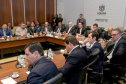 Governador Carlos Massa Ratinho Junior coordena reunião com a equipe de governo.  -  Curitiba, 25/06/2019  -  Foto: Valdelino Alves Pontes