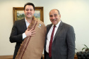 Governador Carlos Massa Ratinho Junior recebe Governador Tucumán Juan Manzur  -  Curitiba, 04/07/2019  -  Foto Gilson Abreu