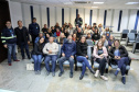 O Porto de Paranaguá retomou a recepção de grupos para palestra e visitação ao cais nos fins de semana. Os alunos do Colégio Estadual Júlio Mesquita, de Curitiba, foram os primeiros a participar das atividades neste sábado (6). Os 42 estudantes do curso técnico em Logística conheceram mais sobre a atividade portuária e aproveitaram o dia na cidade.  -  Paranaguá, 06/07/2019  -  Foto: Divulgação Portos do Paraná