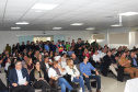 Apucarana sedia a terceira etapa de regionalização de cursos de especialização da Escola de Saúde Pública. O secretário de Estado da Saúde, Beto Preto, esteve na abertura das atividades da primeira turma e reafirmou os desafios em planejar a saúde de forma regionalizada, oportunizando o aprimoramento do conhecimento. Foto: Américo Antonio/SESA