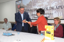Apucarana sedia a terceira etapa de regionalização de cursos de especialização da Escola de Saúde Pública. O secretário de Estado da Saúde, Beto Preto, esteve na abertura das atividades da primeira turma e reafirmou os desafios em planejar a saúde de forma regionalizada, oportunizando o aprimoramento do conhecimento. Foto: Américo Antonio/SESA