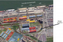 A administração dos Portos do Paraná desenvolveu um projeto para melhorar e gerar novas alternativas ao sistema viário e aos modais que operam no Porto de Paranaguá. A proposta é concentrar a descarga ferroviária dos granéis sólidos para exportação. Foto: Claudio Neves/Portos Paraná