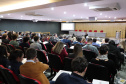 
A Coordenação da Região Metropolitana de Curitiba (Comec), realizou, na tarde desta quinta-feira (11), o seminário  "Ruas do Futuro: O papel das vias na qualidade de vida de uma cidade". 
A abertura foi realizada pelo presidente da Comec, Gilson Santos, que destacou, durante sua fala, a importância do debate para o planejamento das cidades. Foto: Divulgação/COMEC