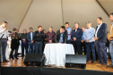 Entrega de moradias para 100 famílias de Marechal Cândido Rondon, no Oeste do Paraná, nesta segunda-feira (15). Marechal Cândido Rondon, 15/07/2019 -  Foto: Geraldo Bubniak/ANPr