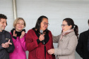 O governador em exercício do Paraná Darci Piana inaugura nesta sexta-feira (19), o Centro Municipal de Atendimento Educacional Especializado (Cmaee) Gustavo Maier, no bairro Guarituba, em Piraquara, Região Metropolitana de Curitiba.  Na foto Rosicler Maier, mãe do homenageado. Curitiba, 19/07/2019 -  Foto: Geraldo Bubniak/ANPr