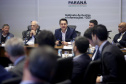 Governador Carlos Massa Ratinho Junior durante reunião com a equipe de governo. Curitiba, 23/07/2019. Foto: Jaelson Lucas