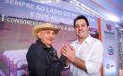 A primeira usina do Brasil de produção de biogás a partir do tratamento dos dejetos de suínos começou a funcionar no Paraná nesta quarta-feira (24), em Entre Rios do Oeste, na Região Oeste do Estado. O governador Carlos Massa Ratinho Junior inaugurou a unidade geradora cuja capacidade total é de 480 KW, transformando por dia 215 toneladas de um agente poluidor em energia limpa.  Foto: Rodrigo Felix Leal/ANPr