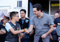 O governador Carlos Massa Ratinho Junior disse neste sábado (27) que o Governo do Paraná prepara, em parceria com motociclistas, uma agenda turística robusta para integrar ainda mais os clubes e potencializar as viagens ao encontro das belezas naturais do Estado. Ele participou das comemorações da 1ª Moto União, no Palácio Iguaçu, evento idealizado pelo Departamento de Trânsito do Paraná (Detran-PR) que passa a fazer parte do calendário estadual em razão do Dia do Motociclista.