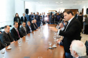 O governador Carlos Massa Ratinho Junior e o diretor-presidente da Itaipu, general Joaquim Silva e Luna, assinaram nesta quinta-feira (01), convênio para dar início à construção da segunda ponte ligando o Brasil ao Paraguai, em Foz do Iguaçu.