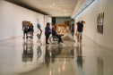 Esta é a última semana para visitar as exposições “Ivens Machado - Mestre de Obras” e “Experimentando Le Corbusier” no Museu Oscar Niemeyer. As duas ficam em cartaz até domingo, 11 de agosto. Foto: José Fernando Ogura/ANPr