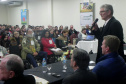 Cerca de 300 pessoas estão reunidas desde esta segunda-feira (05) em Curitiba na V Conferência Estadual de Segurança Alimentar e Nutricional. O evento, com o tema Comida no Campo e na Cidade: o que Temos e o que Queremos?, tem como proposta ampliar e fortalecer os compromissos para a promoção da soberania alimentar e do direito humano à alimentação adequada. Foto: Divulgação/SEAB