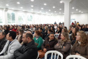 O primeiro Workshop do projeto PlanificaSUS – Planificação da Atenção à Saúde”começou hoje (05) e segue até amanhã (06), em Irati, reunindo cerca de 800 profissionais da saúde que atuam nos nove municípios da região.
Foto: Divulgação/SESA