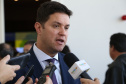 uto Silva, chefe da Casa Civil, destacou que o banco de projetos tem como objetivo deixar um legado transformador no Paraná. “Nós temos o péssimo hábito de correr atrás dos investimentos, mas sem projetos. Foto: José Fernando Ogura/ANPr