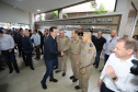 O governador Carlos Massa Ratinho Junior reúne-se com prefeitos na sede da Associação dos Municípios do Sudoeste do Paraná (Amsop), em Francisco Beltrão e assina autorização para licitações de obras para a infraestrutura urbana