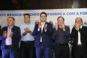 O governador Carlos Massa Ratinho Junior autorizou nesta quinta-feira (8), em Pato Branco, o repasse de R$ 20 milhões para a construção do novo prédio da prefeitura da cidade. O convênio prevê R$ 6 milhões de contrapartida municipal. 