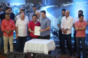 Os investimentos do Governo do Estado no Litoral somam R$ 57,5 milhões. O governador Carlos Massa Ratinho Junior esteve neste sábado (10) em Matinhos para a entrega oficial de obras de saneamento que somam R$ 50 milhões. Foto: José Fernando Ogura/AEN