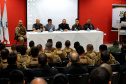 A Polícia Civil do Paraná abriu nesta segunda-feira (19), em Curitiba, o 2º Estágio em Táticas e Operações Policiais. A aula inaugural ocorreu pela manhã na Escola Superior da Polícia Civil (ESPC). Nesta edição, 16 policiais passarão pelo estágio, que envolve teoria e prática de aperfeiçoamento em operações. Foto: Divulgação/Polícia Civil