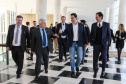O governador Carlos Massa Ratinho Junior recebe nesta sexta-feira (23), o  ministro da Ciência e Tecnologia, Inovação e Comunicação, Marcos Pontes, no Palácio Iguaçu em Curitiba.  Curitiba, 23/08/2019 -Foto: Geraldo Bubniak/AEN