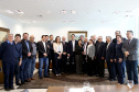 O governador Carlos Massa Ratinho Junior anunciou um pacote de investimentos para o Noroeste do Paraná, que inclui recursos para o Hospital Regional de Paranavaí e um plano de irrigação agrícola para a região. As medidas foram confirmadas em reunião com lideranças políticas e de outros segmentos, nesta segunda-feira (26), no Palácio Iguaçu, em Curitiba.Curitiba,26/08/2019 Foto:Jaelson Lucas/AEN