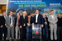 O governador Carlos Massa Ratinho Junior lançou nesta segunda-feira (26), no Palácio Iguaçu, um banco de projetos executivos de R$ 350 milhões para viabilizar e agilizar obras de reestruturação de rodovias, ferrovias e da segurança pública. 