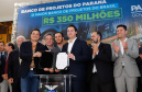 O governador Carlos Massa Ratinho Junior lançou nesta segunda-feira (26), no Palácio Iguaçu, um banco de projetos executivos de R$ 350 milhões para viabilizar e agilizar obras de reestruturação de rodovias, ferrovias e da segurança pública. 