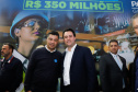 O governador Carlos Massa Ratinho Junior lançou nesta segunda-feira (26), no Palácio Iguaçu, um banco de projetos executivos de R$ 350 milhões para viabilizar e agilizar obras de reestruturação de rodovias, ferrovias e da segurança pública. 