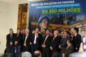 Governador Carlos Massa Ratinho Junior lança banco de projetos do Paraná. Foto Gilson Abreu/AEN