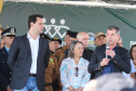 O governador Carlos Massa Ratinho Junior participa  nesta sexta-feira (30)  do projeto Em Frente Brasil - Programa Nacional de Enfrentamento à Criminalidade Violenta, criado pelo Ministério da Justiça e Segurança Pública no Parque São José em São José dos Pinhais.  30/08/2019 -Foto: Geraldo Bubniak/AEN