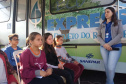 A feira de serviços ficou marcada por várias ações, mas uma em especial.  Foto: Divulgação/SEJUF