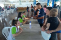 A feira de serviços ficou marcada por várias ações, mas uma em especial.  Foto: Divulgação/SEJUF