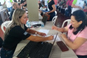 A feira de serviços ficou marcada por várias ações, mas uma em especial.  Foto: Divulgação/SEJUF
