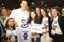  Governador Carlos Massa Ratinho Junior participa do 10º Congresso Nacional Moveleiro, em Arapongas, no Norte do Paraná. Foto: Gilson Abreu/AEN