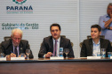 O Governador Carlos Massa Ratinho Júnior, durante reunião com a equipe de governo. 09/09/2019 - Foto: Geraldo Bubniak/AEN