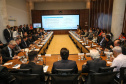 O Governador Carlos Massa Ratinho Júnior, durante reunião com a equipe de governo. 09/09/2019 - Foto: Geraldo Bubniak/AEN